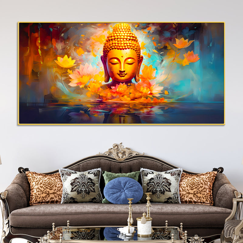 spiritual-buddha-wall-painting-for-modern-living-space