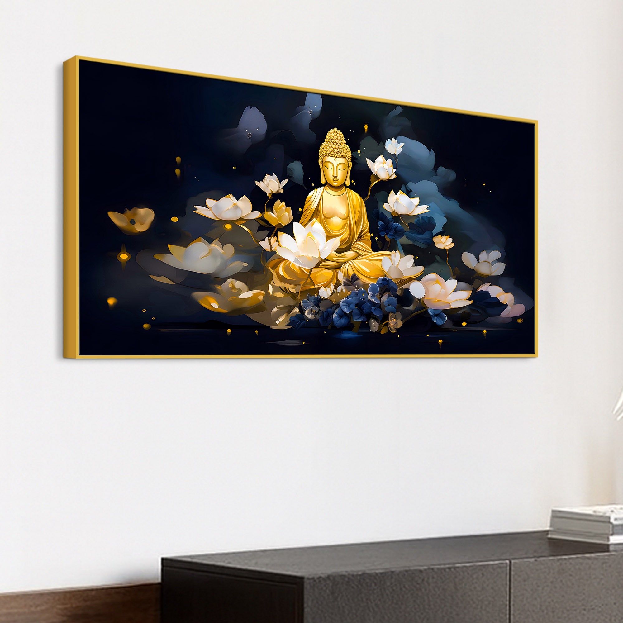 Spiritual Buddha Wall Painting for Premium Interior Design