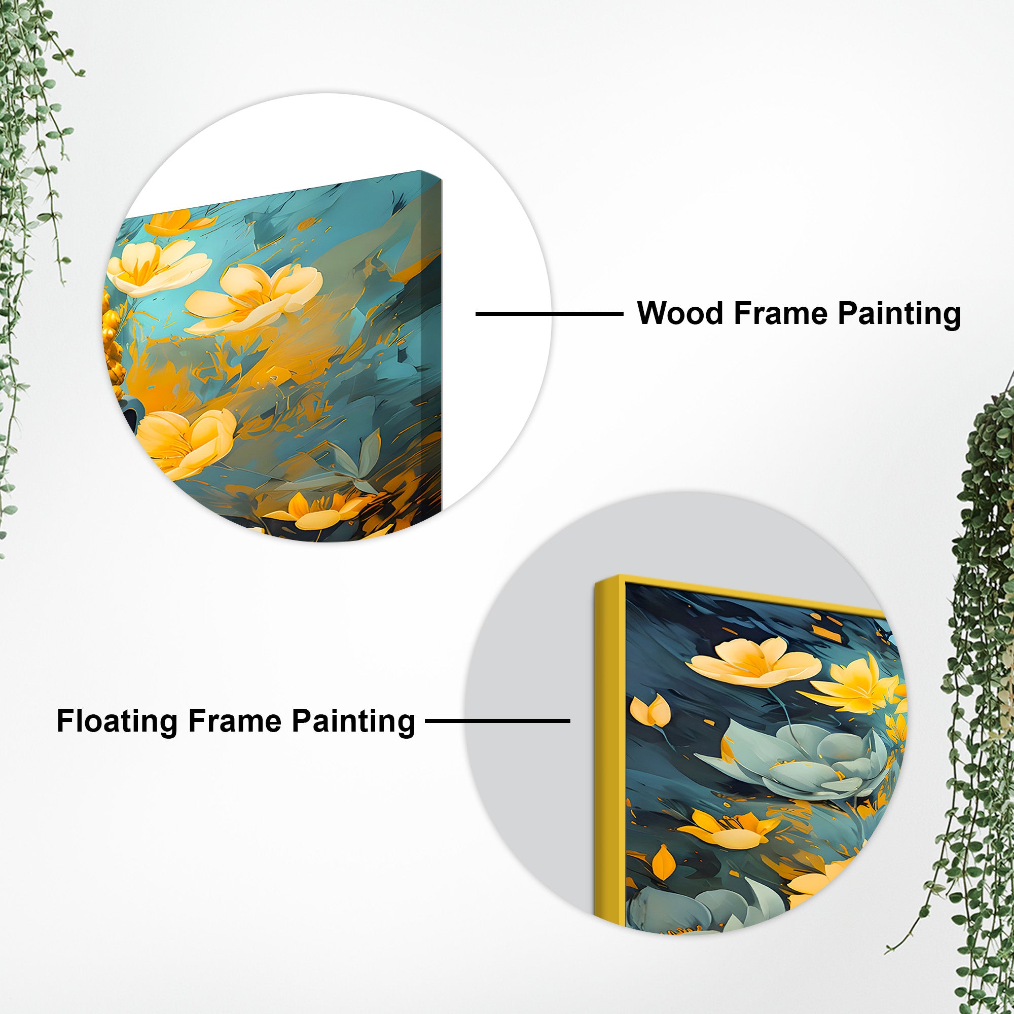 Spiritual Buddha Wall Painting on Canvas for Home Decor