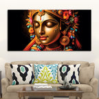 Spiritual Canvas Painting for Peaceful Home Décor