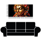 Spiritual Canvas Painting for Peaceful Home Décor