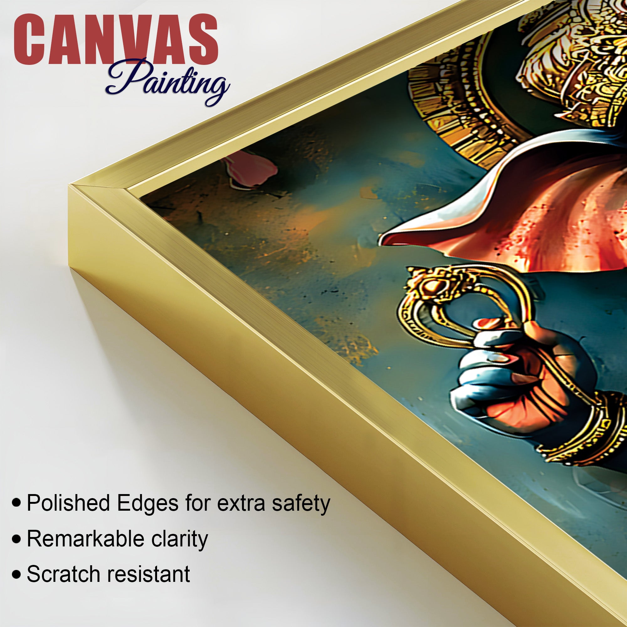 Spiritual Ganesh Ji Painting for Temple & Home