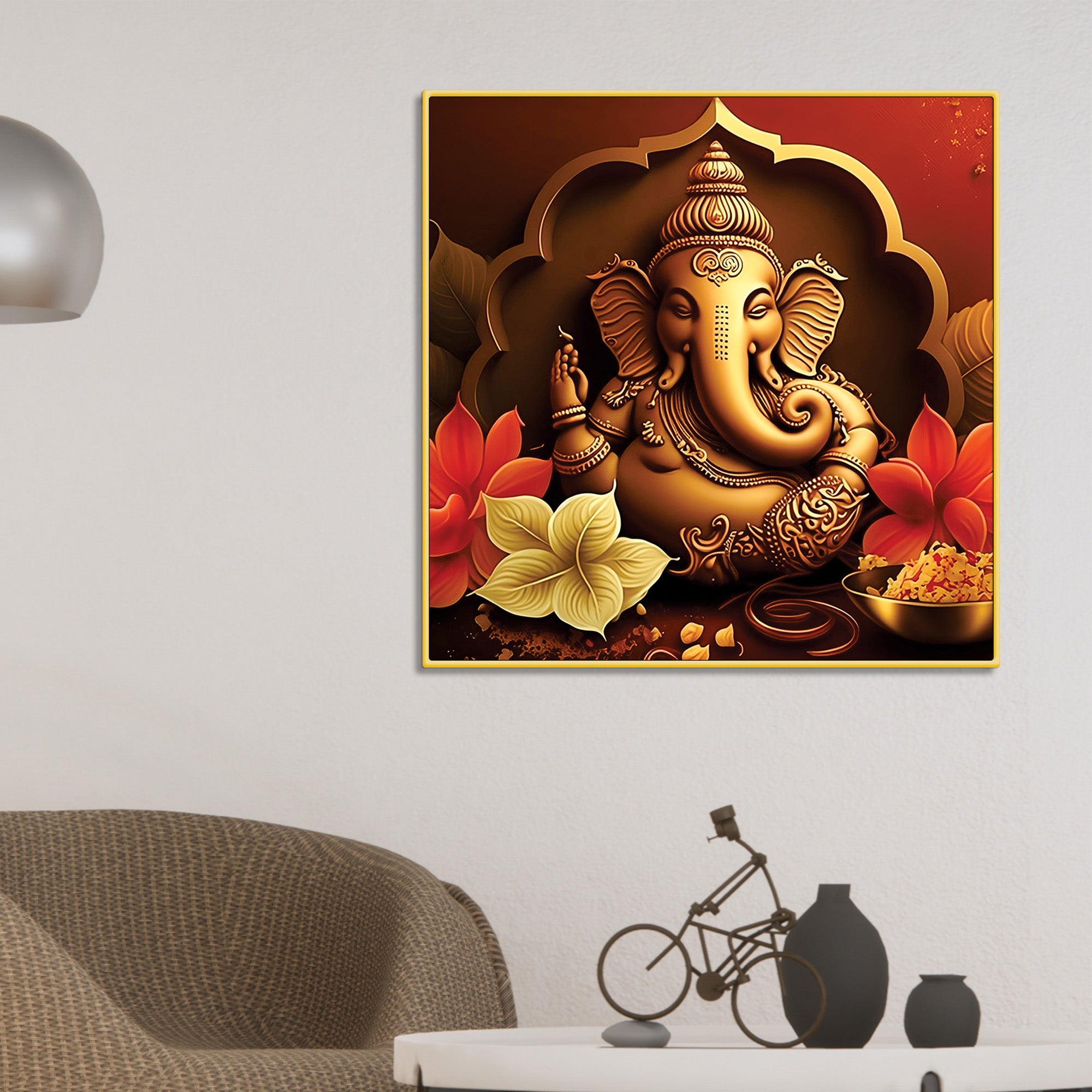 spiritual-ganesha-painting-for-home-temple
