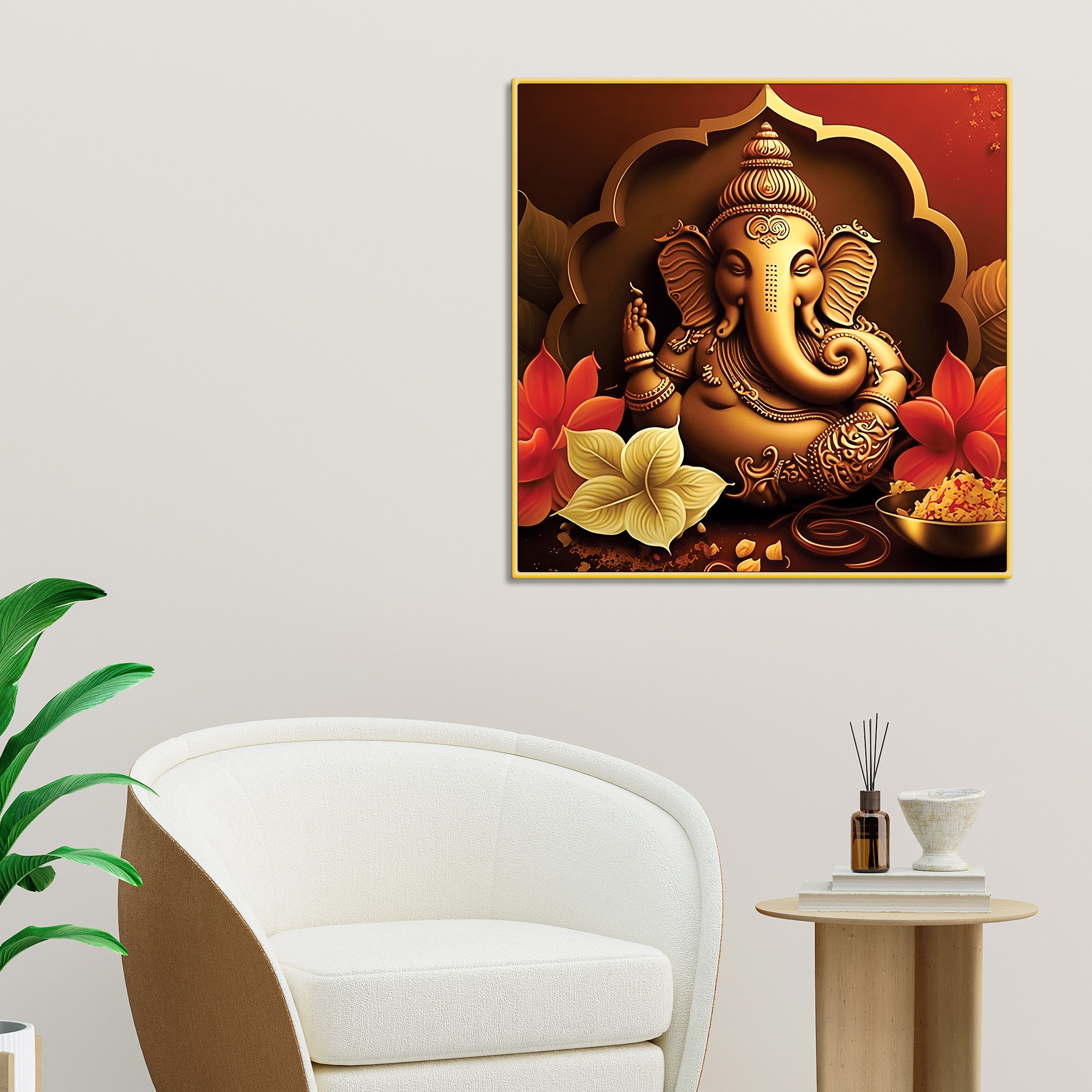 spiritual-ganesha-painting-for-home-temple