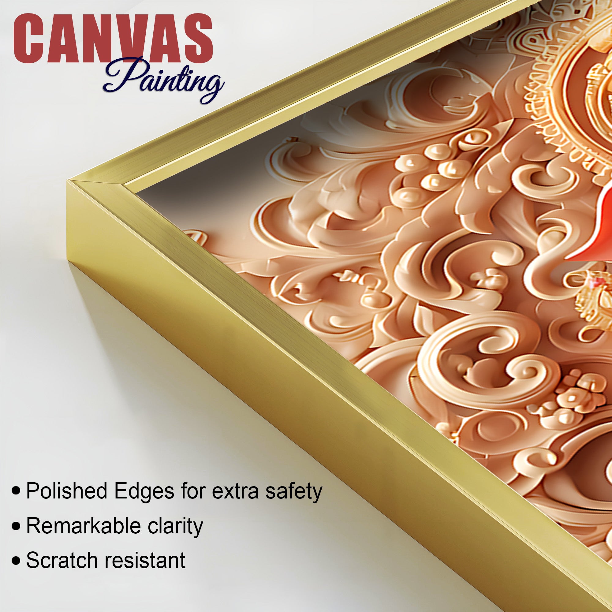 Spiritual Ganesha Wall Painting