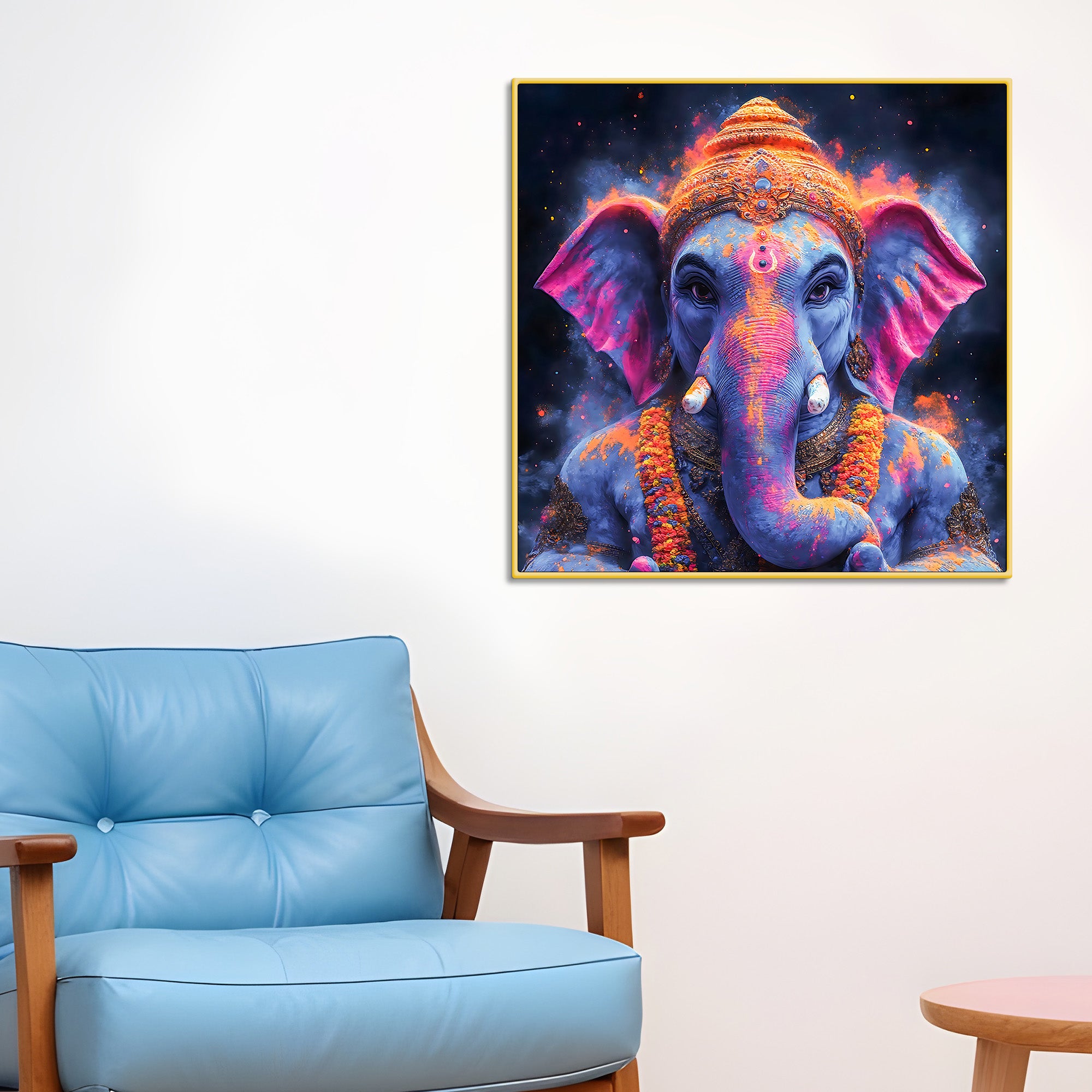 spiritual-ganpati-bappa-wall-painting