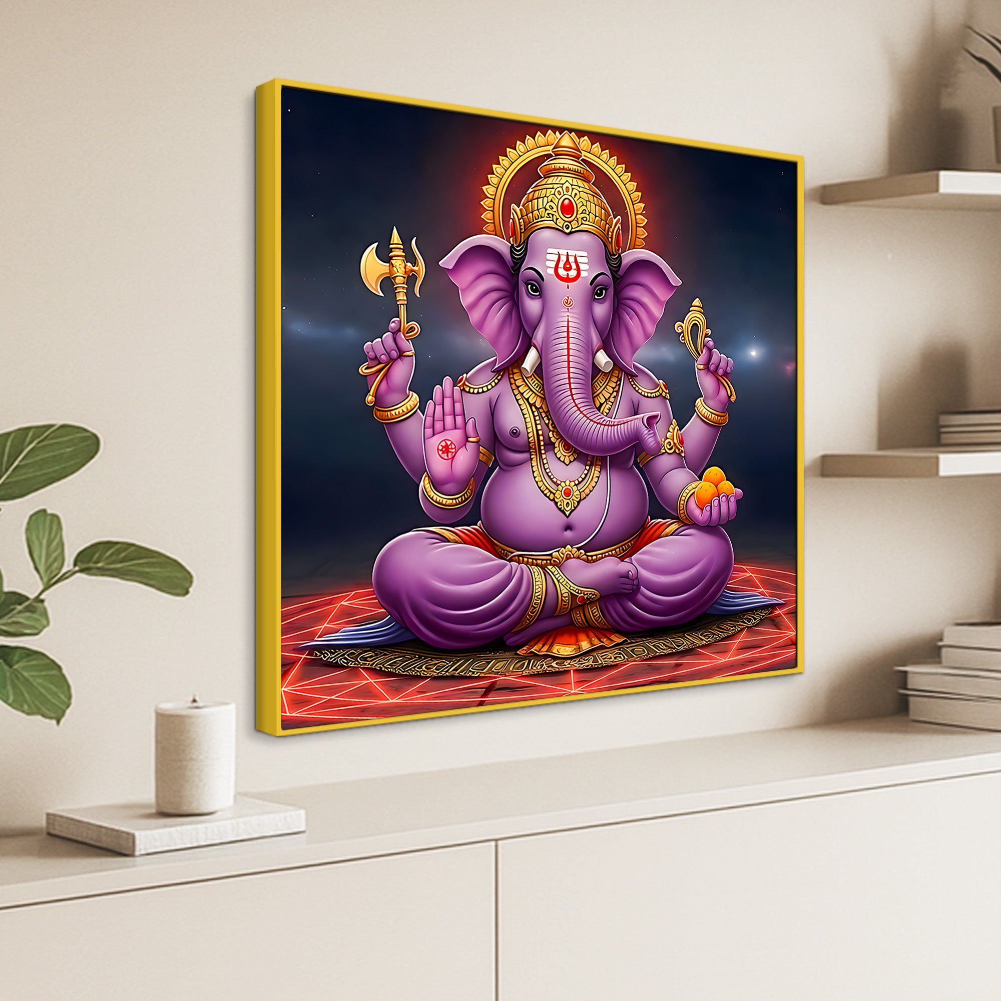 Spiritual Ganpati Painting