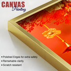 Spiritual Gautam Buddha Canvas Painting for Home Décor
