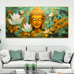 spiritual-gautam-buddha-wall-painting-for-calm-home-decor