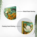 Spiritual Gautam Buddha Wall Painting for Calm Home Décor