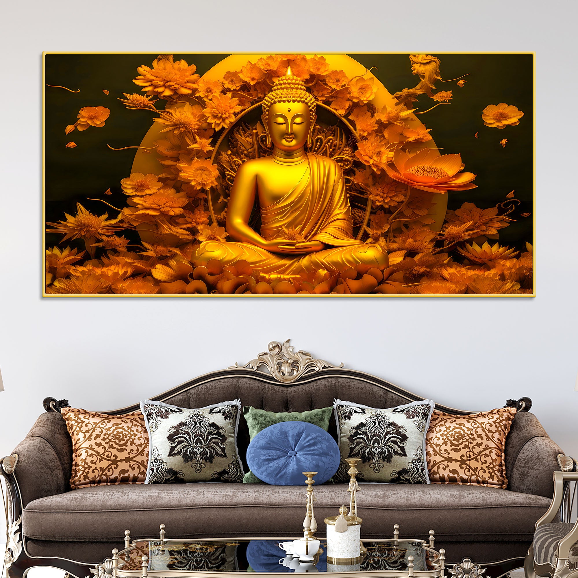 spiritual-glow-gautam-buddha-canvas-painting-for-home-office