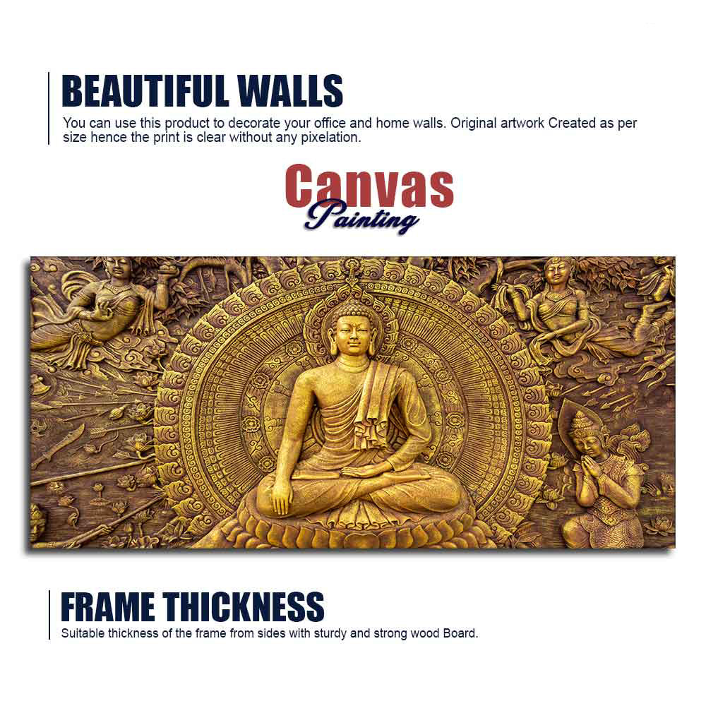Canvas Art of Lord Buddha