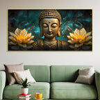Spiritual Home Decor Buddha Wall Painting