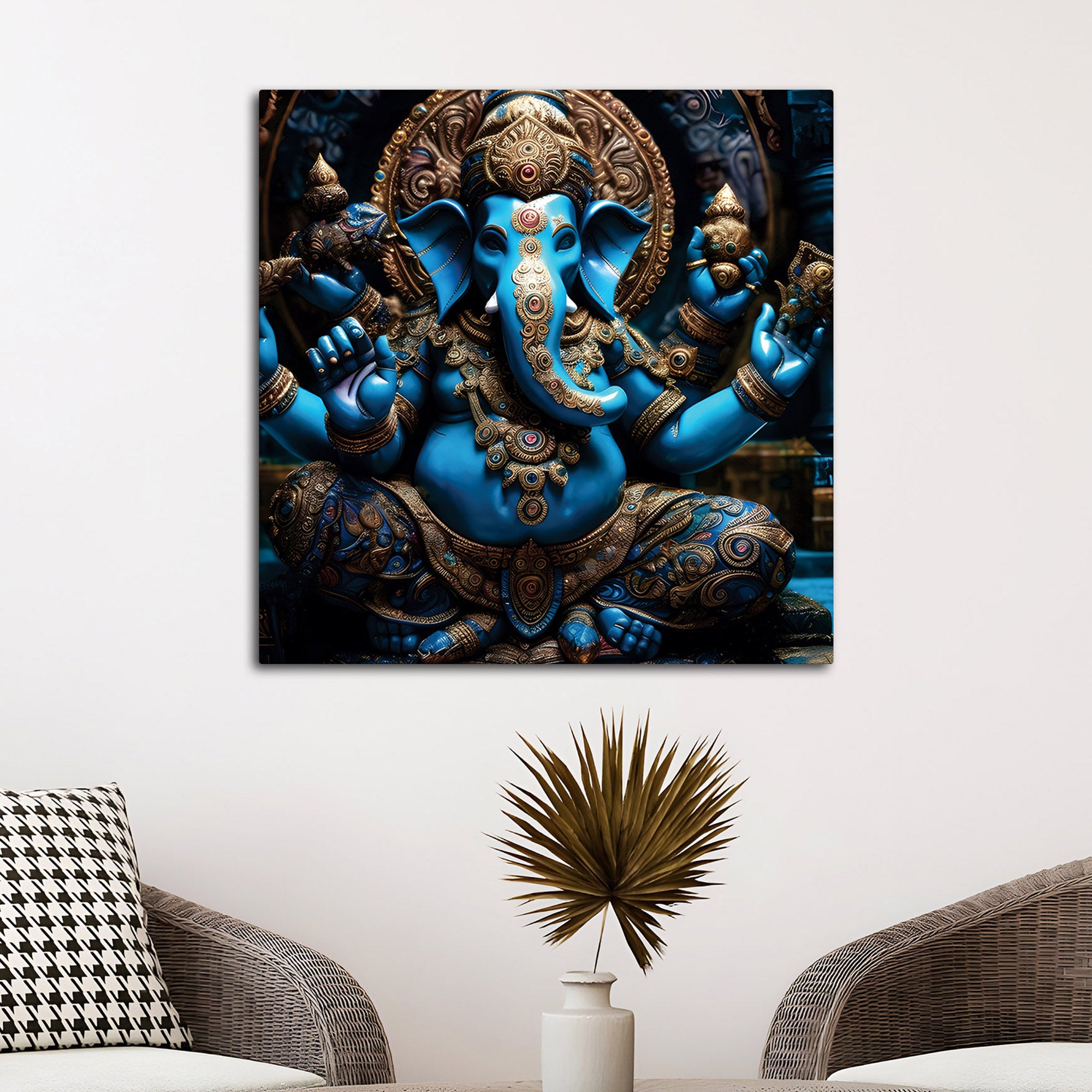 Spiritual Home Décor Ganesh Ji Painting