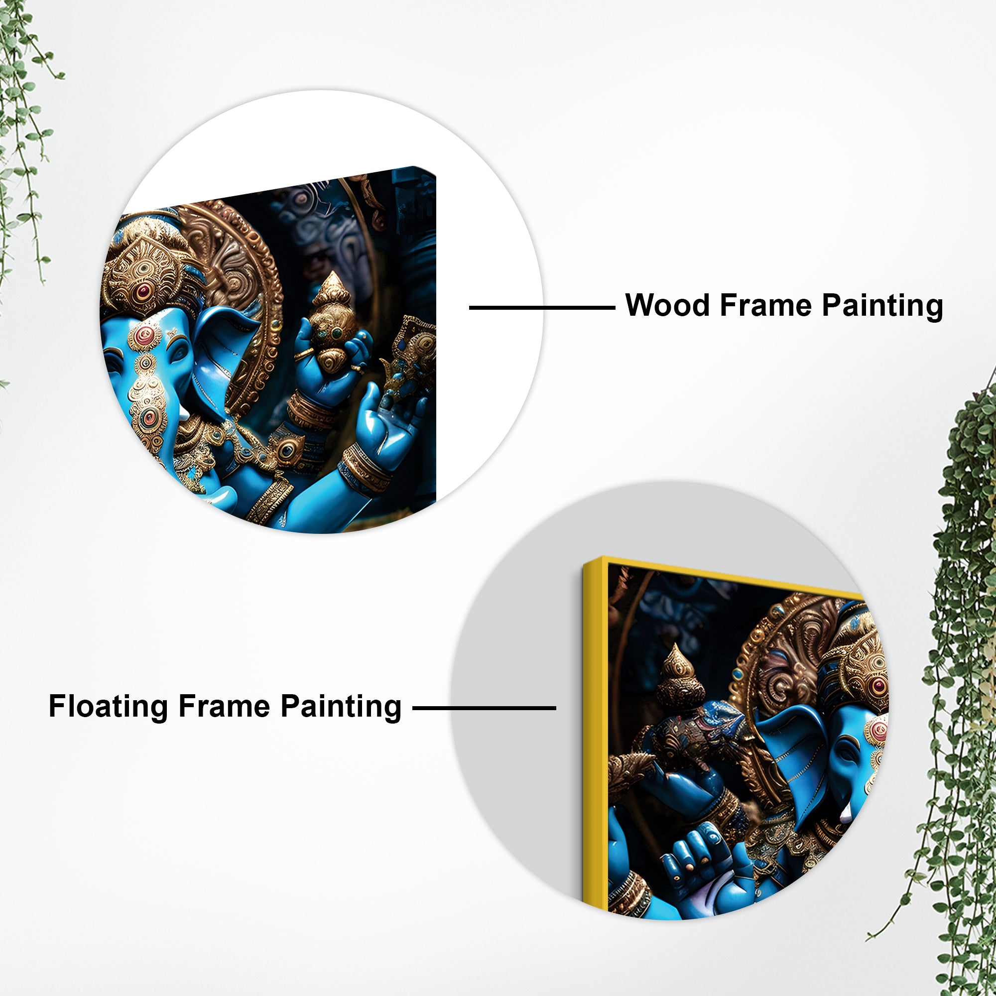 Spiritual Home Décor Ganesh Ji Painting