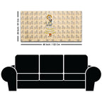 Spiritual Krishna & Gau Mata Pichwai Canvas Wall Painting – Divine Wall Decor