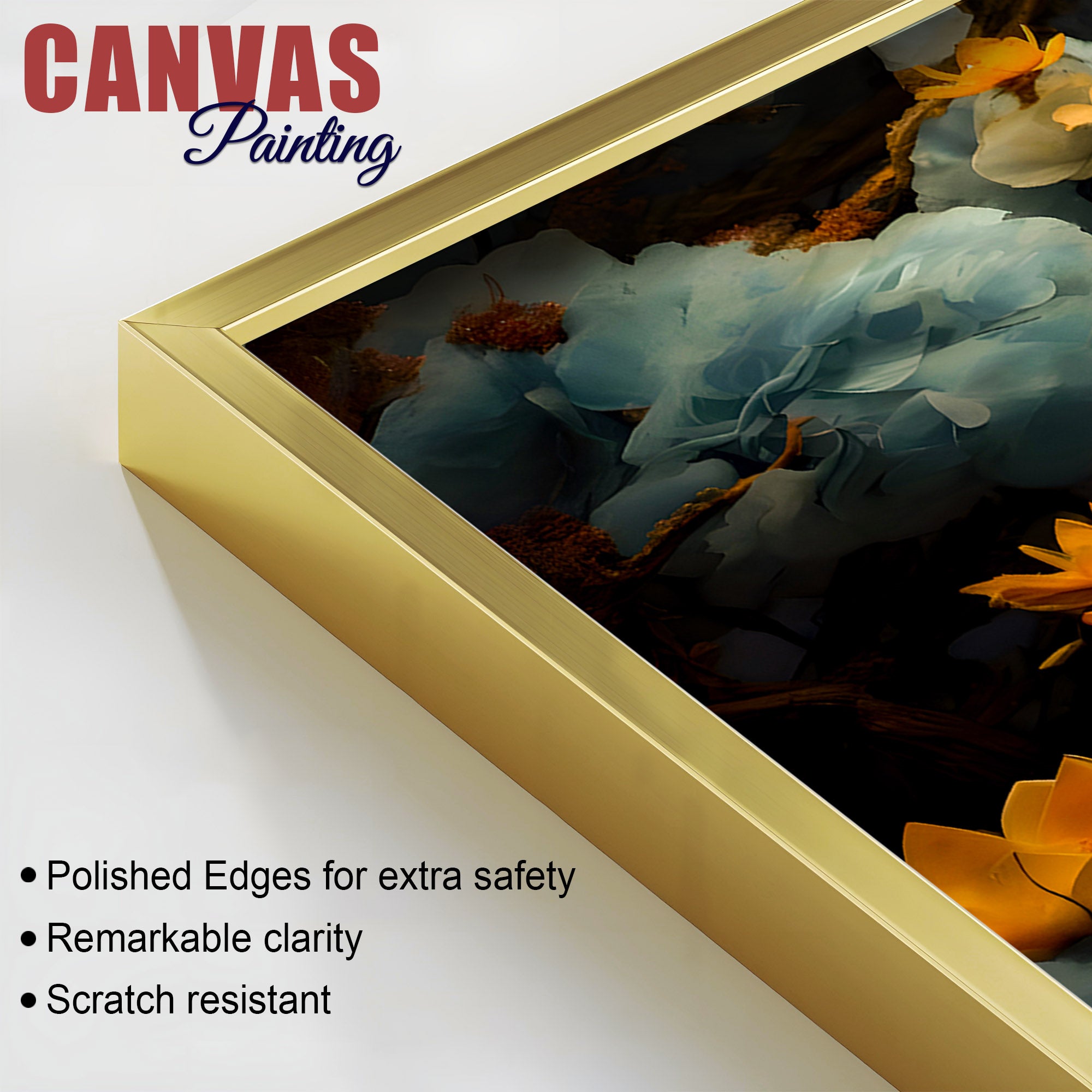 Spiritual Lord Buddha Canvas Painting for Calm Interior Decor