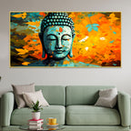 Spiritual Lord Buddha Canvas Painting for Calm Living Spaces