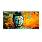Spiritual Lord Buddha Canvas Painting for Calm Living Spaces