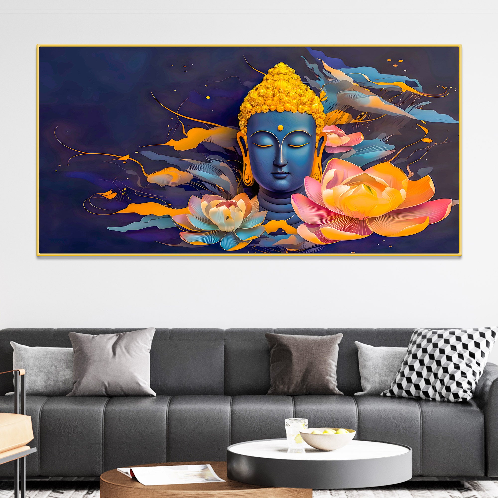 spiritual-lord-buddha-canvas-wall-painting-for-modern-home-decor