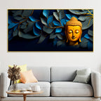 Spiritual Lord Buddha Painting for Home Decoration