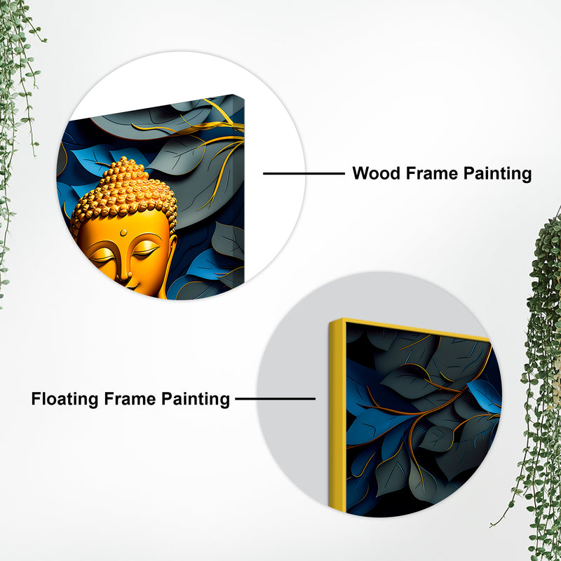 Spiritual Lord Buddha Painting for Home Decoration