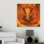 Spiritual Lord Ganesha Painting for Home Decor