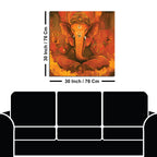 Spiritual Lord Ganesha Painting for Home Decor