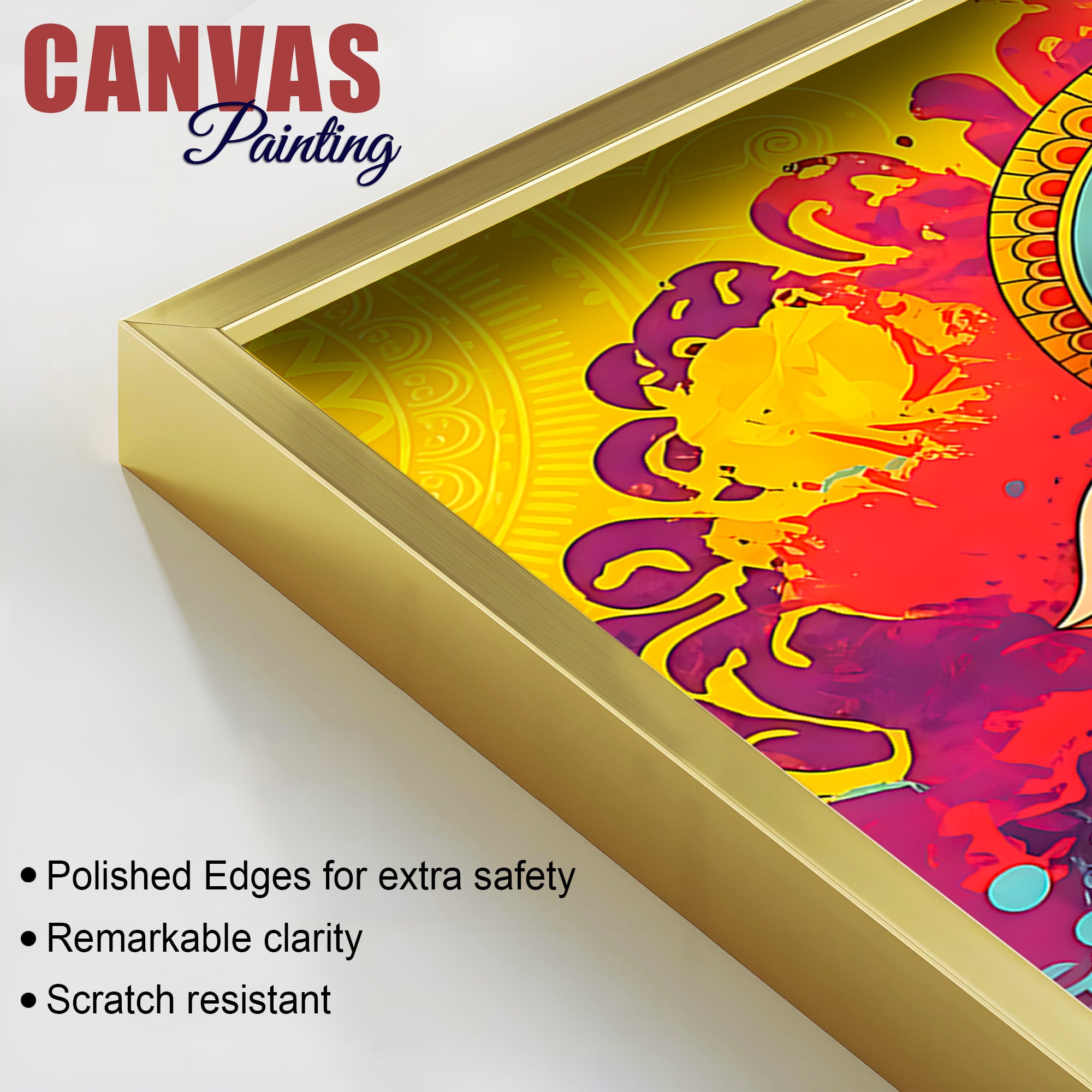 Spiritual Lord Ganesha Painting for Home & Office Decor