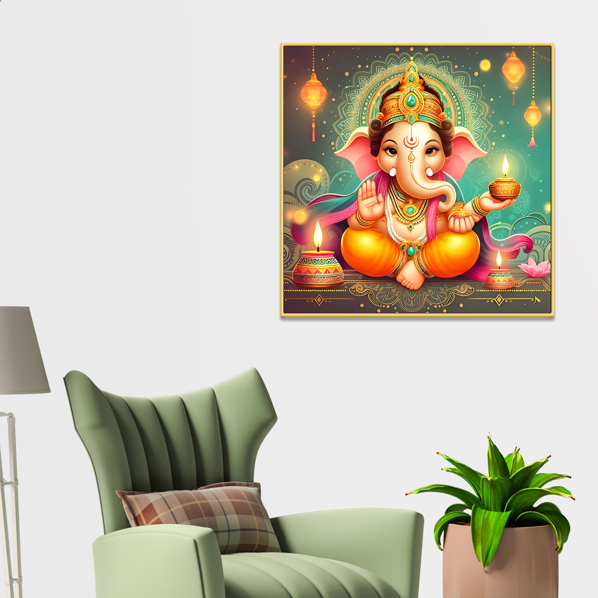spiritual-lord-ganesha-wall-painting-for-home-office