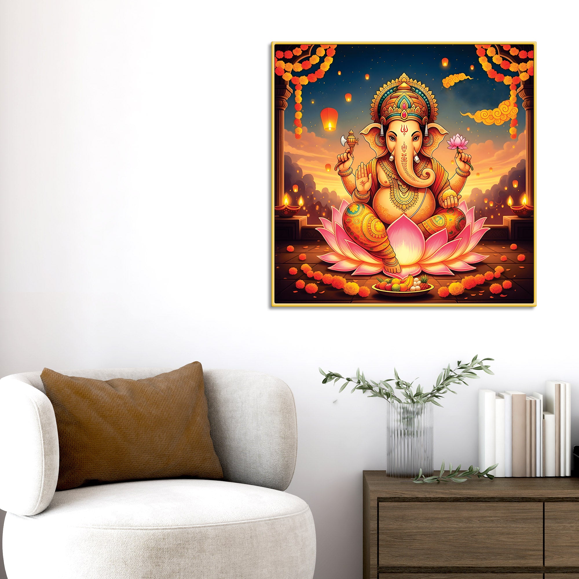 spiritual-lord-ganpati-ji-painting