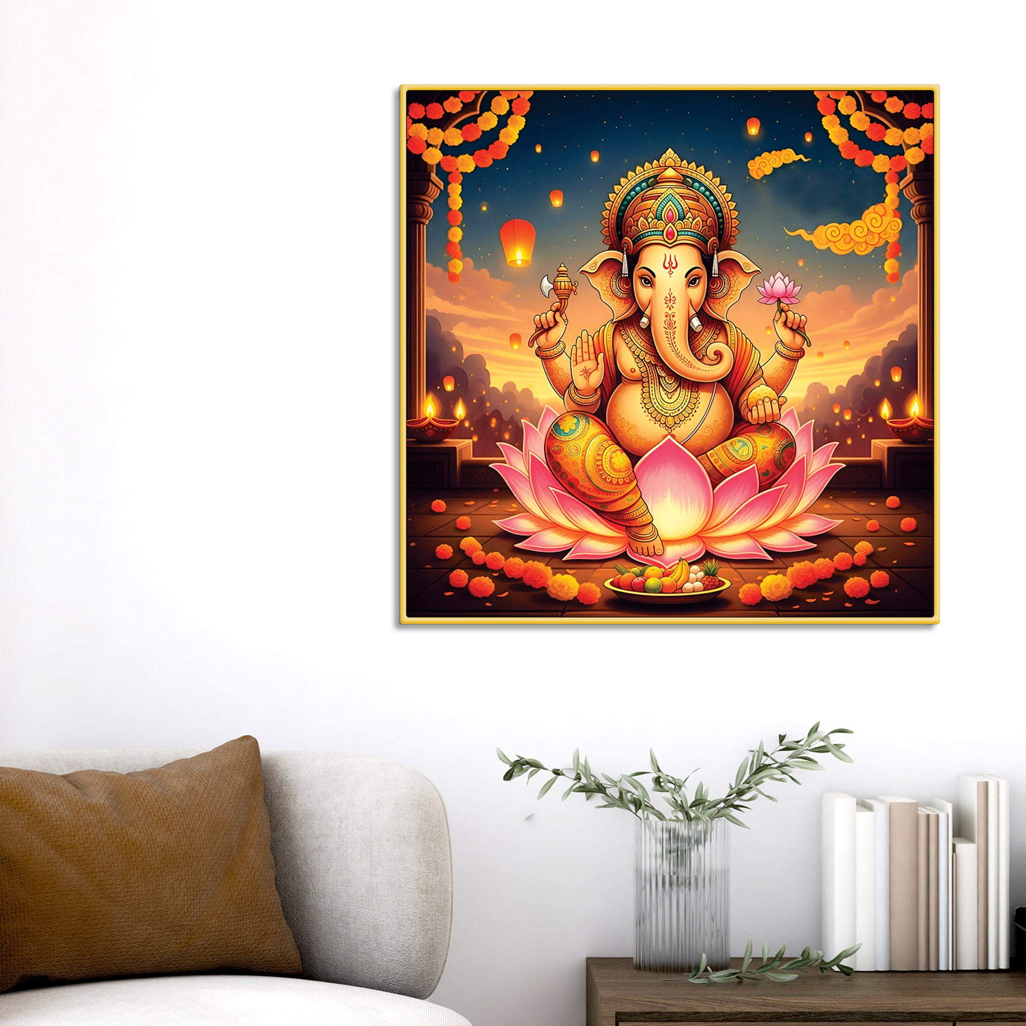 spiritual-lord-ganpati-ji-painting