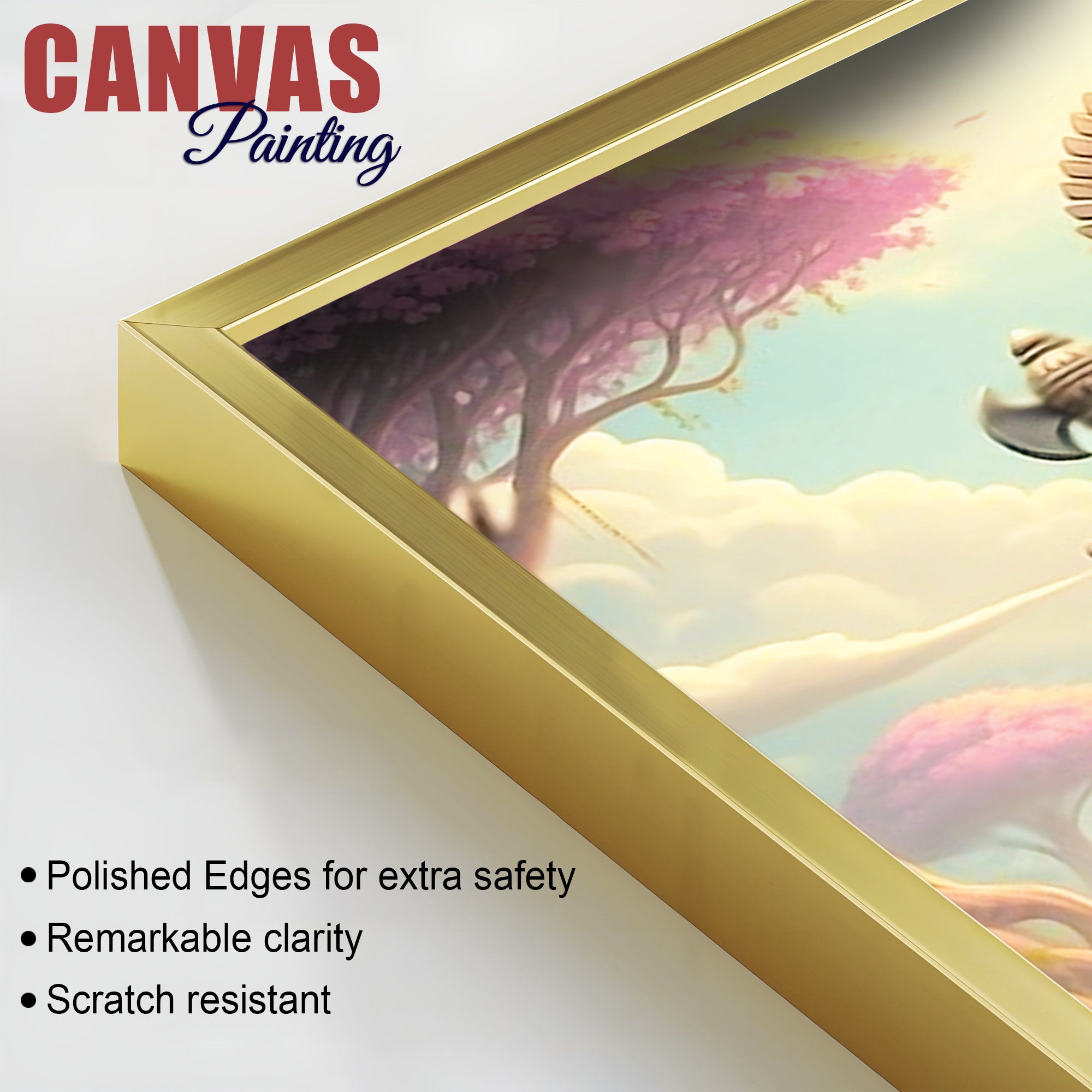 Spiritual Lord Ganpati Wall Painting