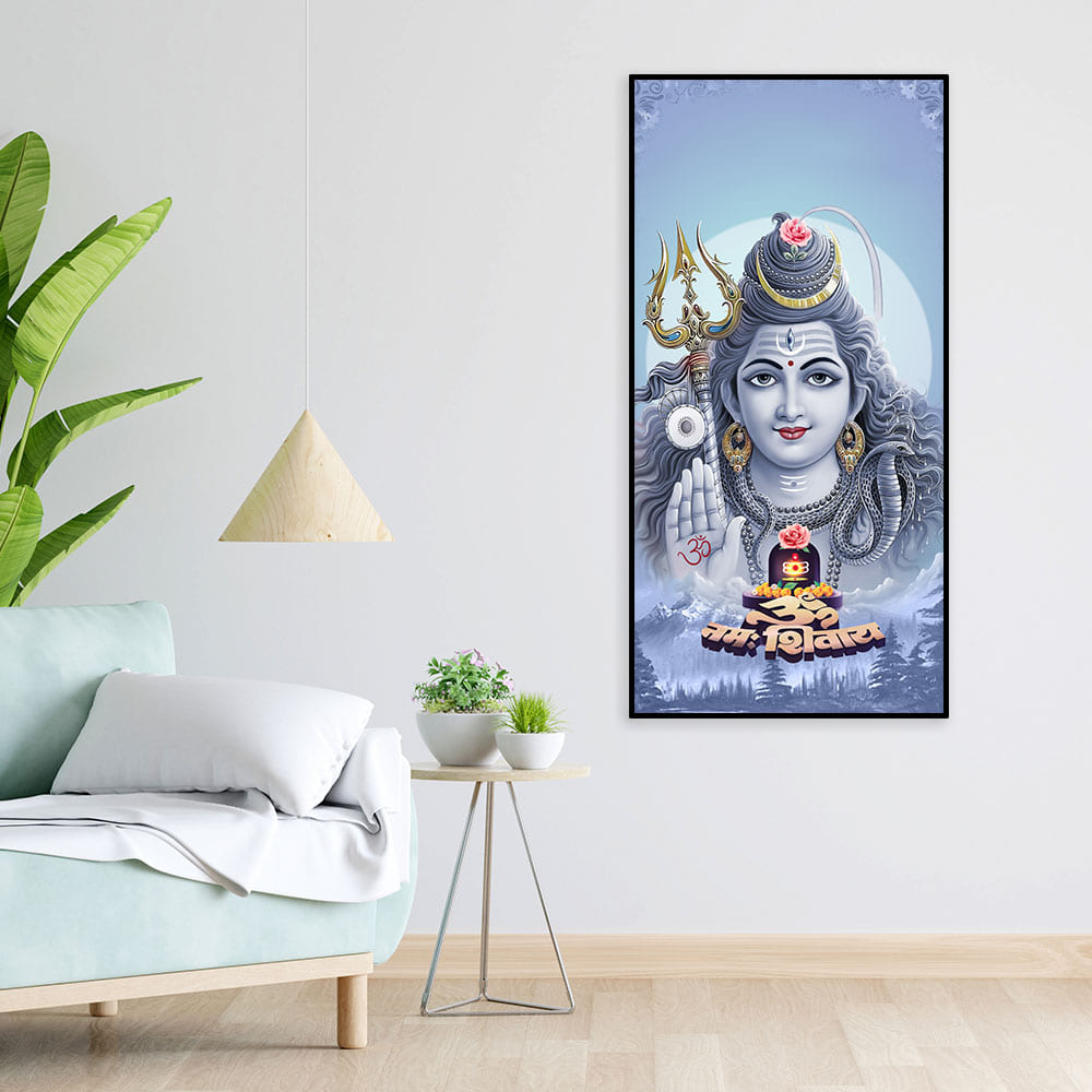 Spiritual Mahadev Premium Wall Painting