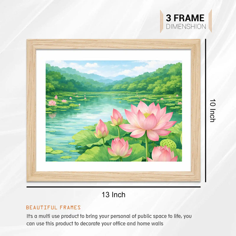 Spiritual Pichwai Wall Art Frame Set of 6