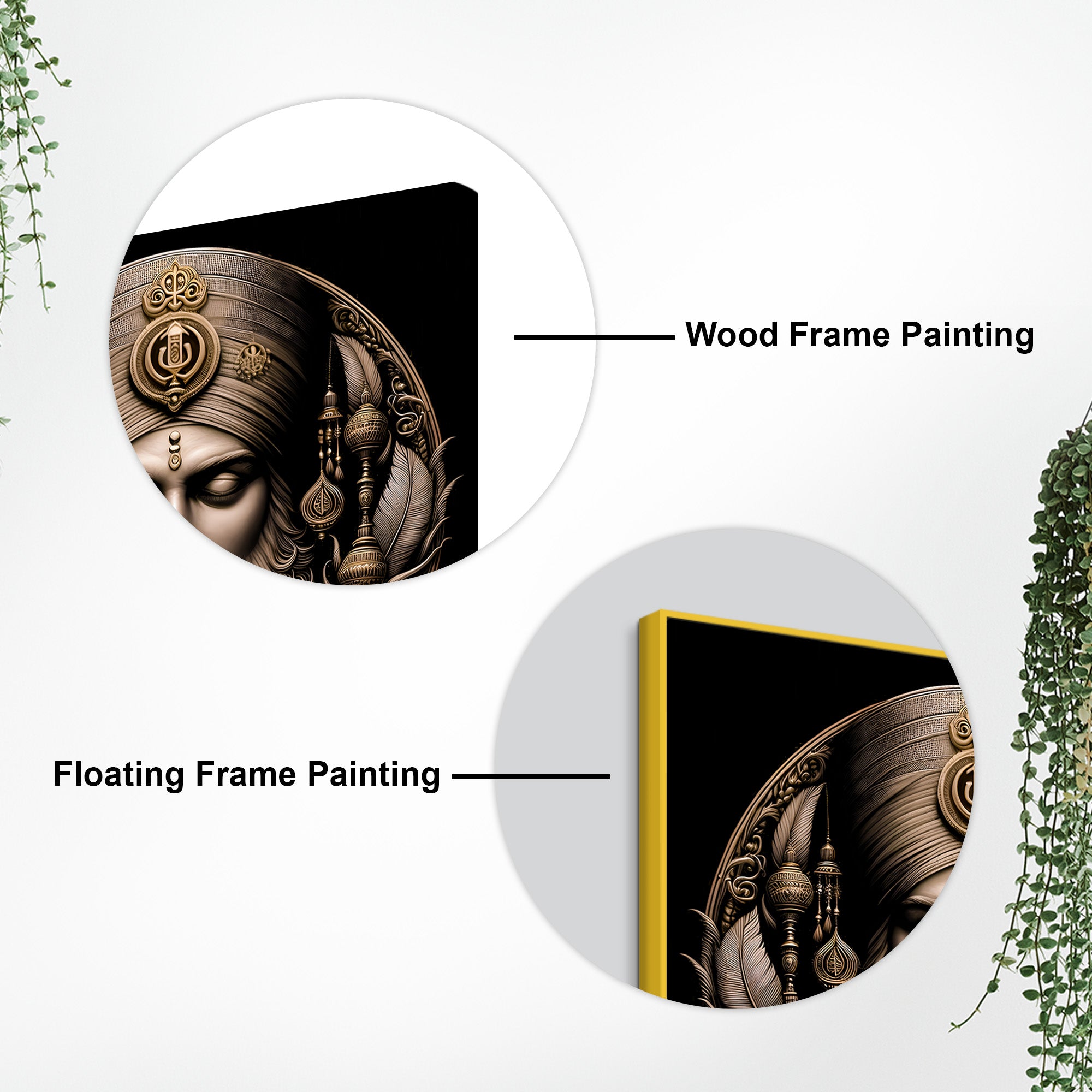 Spiritual Sikh Guru Painting for Luxury Wall Décor