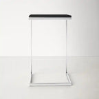 Square Black Marble Modern Designer Side Table