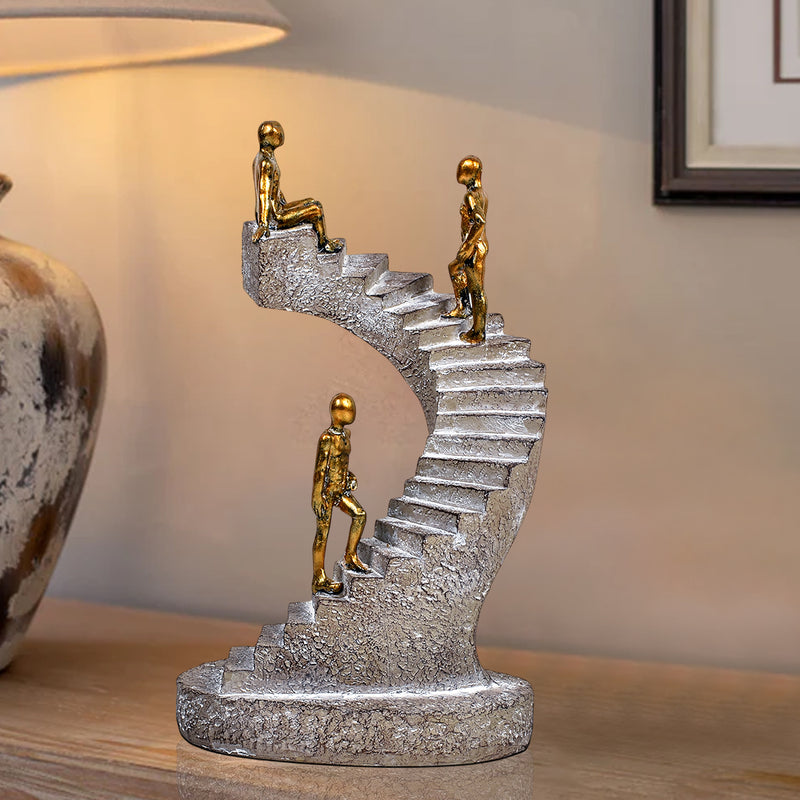 Stairway Your Growth Sculpture Artistic Table Decoration Showpiece