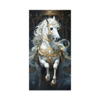 Stunning White Horse Premium Art Canvas Wall Painting