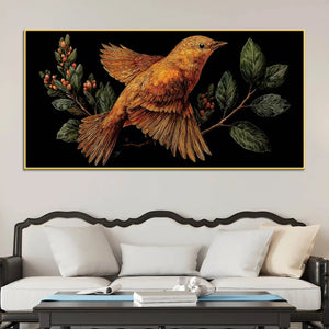 stylish-abstract-bird-canvas-wall-art-painting