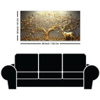 Stylish Abstract Canvas Painting for Living Room Modern Wall Art Decor
