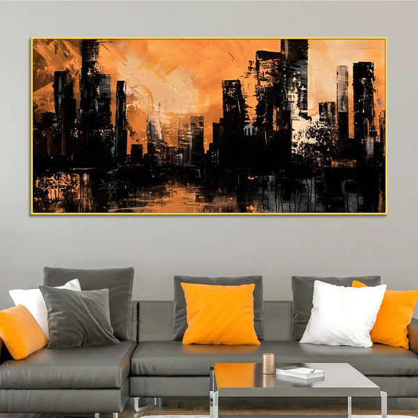 stylish-abstract-cityscape-canvas-wall-art-modern-painting-for-bedroom