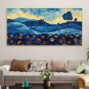 stylish-abstract-hills-canvas-painting-for-home-decor