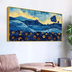 Stylish Abstract Hills Canvas Painting for Home Décor