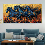 stylish-abstract-running-horses-canvas-wall-painting