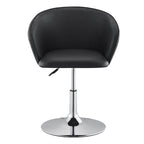 Stylish Adjustable Bar Lounge Chair with Curved Back Design