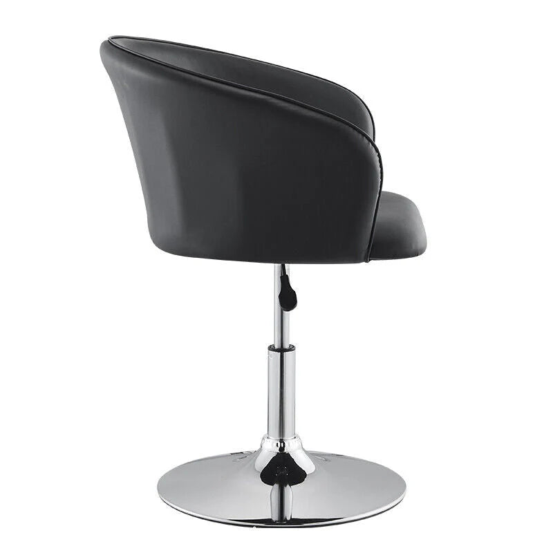 Stylish Adjustable Bar Lounge Chair with Curved Back Design