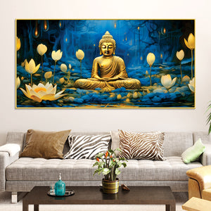 Stylish Buddha Painting for Elegant Wall Decoration