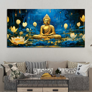 Stylish Buddha Painting for Elegant Wall Decoration