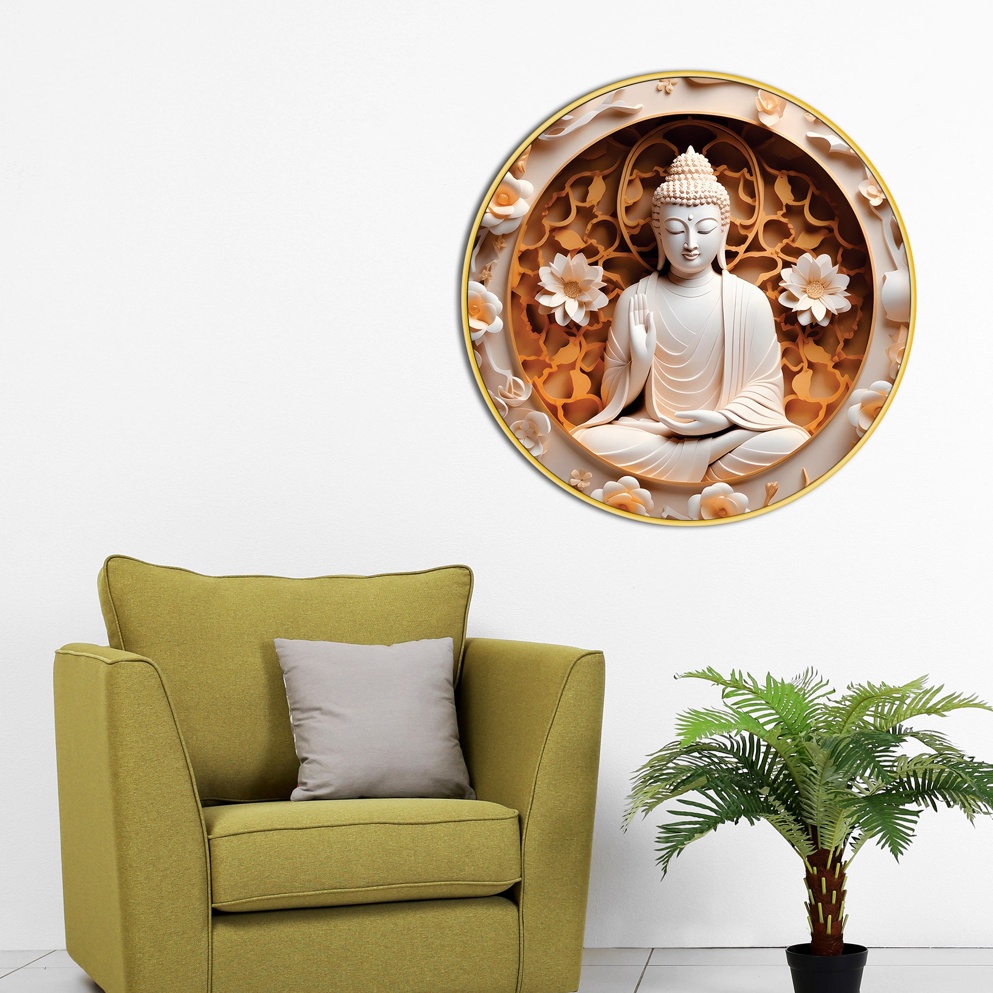 stylish-buddha-spiritual-home-decor-painting